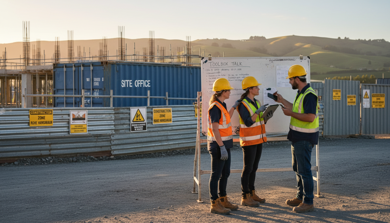 Toolbox Talks: Schedule Tomorrow's Briefing from Your Phone, Today