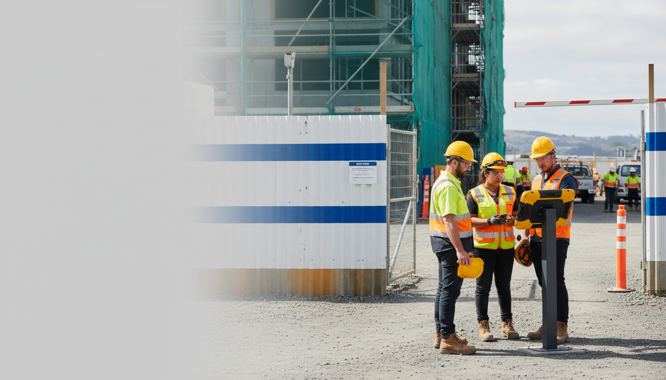 Self-Service Arrival Forms: Transform Your Construction Gate